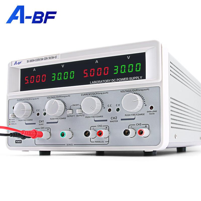 A-BF SS-3003H-3 Three-Channel 30V 3A High-Precision Linear DC Power Supply
