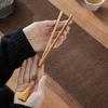 Anti-scalding Tea Cup Clips Kung Fu Set Accessories Leaf Tweezers Bamboo Clip Natural Root Single Sugar Tongs Teaware Kitchen