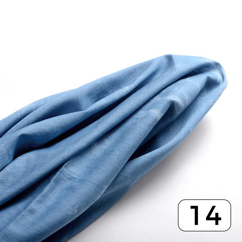 50*140 cm Trendy Džínovina Vázanka Sepraná Silná látka Pro Sukně Džíny Kalhoty Oblečení Šaty Šití Diy Patchwork Materiál