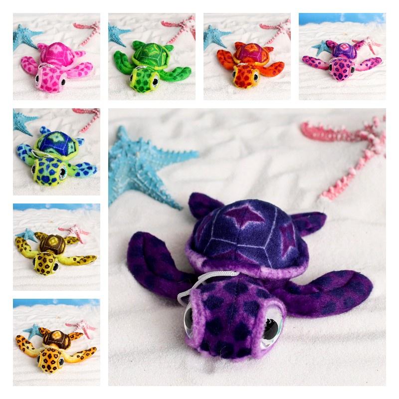 New Creative Short Plush Sea Turtle Stuffed Animal Toy For Living Room