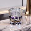 Edo Kiriko Hand-Carved Crystal Whiskey Glass