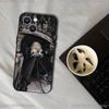 Hunter X Hunter Kurapika Phone Case For iPhone 17,16,15,14,13,12,11,Pro,XS,Max,XR,Plus,E,SE4,Mini Black Soft Cover