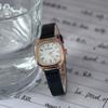 Retro Exam Watch Female Student High Value Light Luxury British Small Fragrant Style Small Dial Women'S Quartz Watch