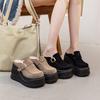 Fashion Woman Platform Slippers Flats Fashion Slingback Shoes Spring Casual Walking Women Shoes 2025 Designer Trend Brand Zapatos Mujer