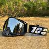 Hot 100 Motorcycle Glasses Goggles Motocross Goggles Helmet MX Moto Dirt Bike ATV Ski Outdoor Sports Glass Scooter Googles Mask