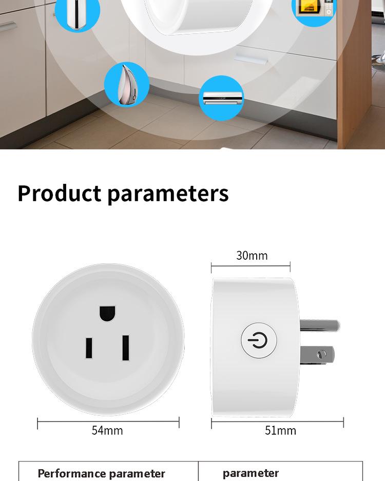 WiFi ZigBee Smart Socket with Alexa Voice & App Remote Control