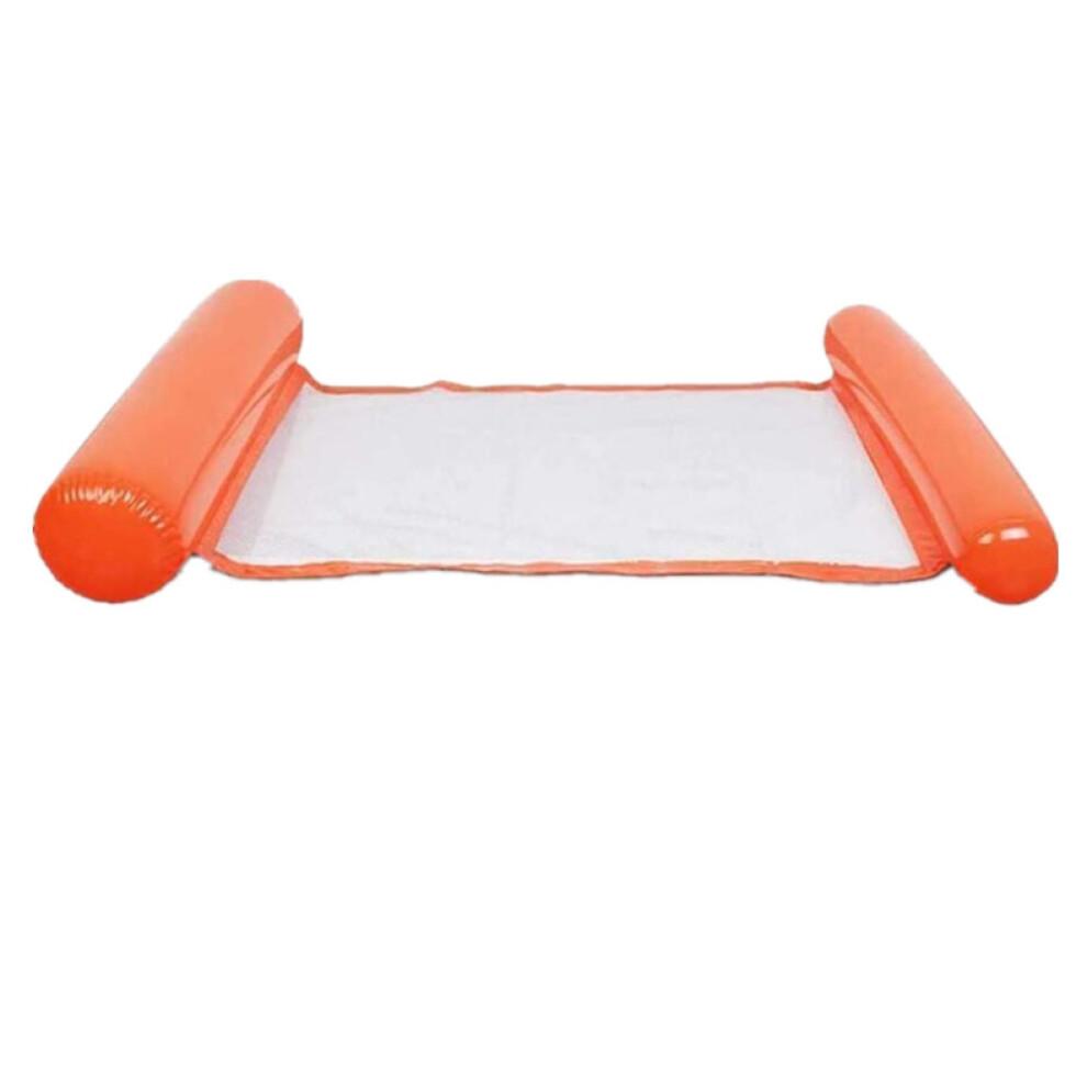 Lit flottant multifonctionnel, matelas de piscine au style unique avec fauteuil gonflable portable pour adultes et enfants, offre une baignade