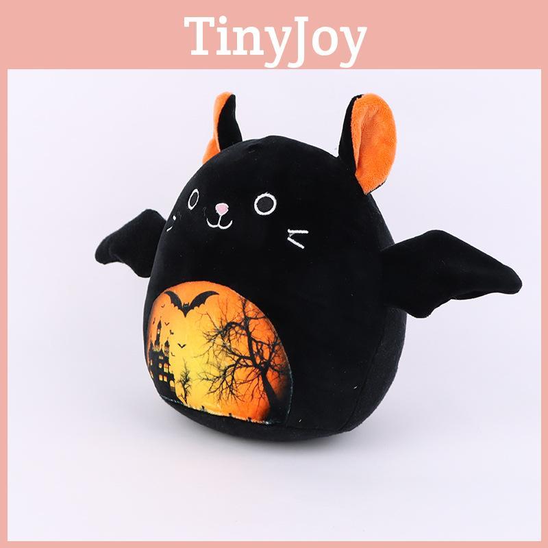 Cat Halloween Print Bat Plush Toy Animal Stuffed Doll Gift Home 32cm Decorations