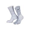 Everyday Plus Cushioned Tie-Dye Crew Socks 2 Pairs 'Multi' Men's DM3407-911