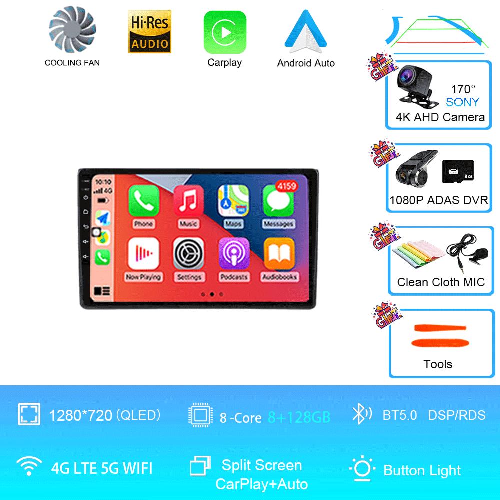Android 14 For Wuling Hongguang 2025 Car Radio Wireless Carplay Multimedia GPS Player Head Unit No 2 Din 2din Dvd