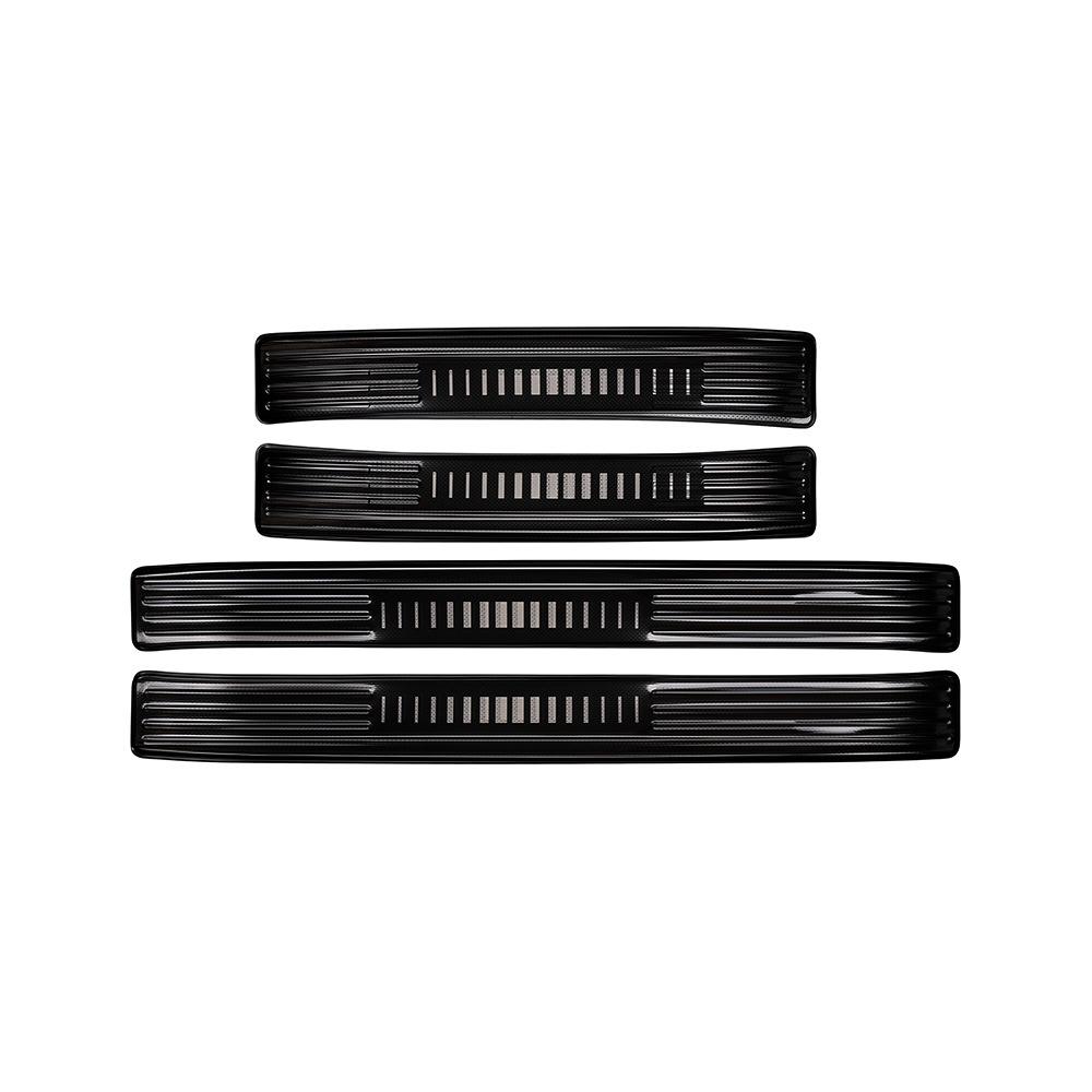 Stainless Steel Door Sill Scuff Plates for Toyota RAV4 (26 Models)