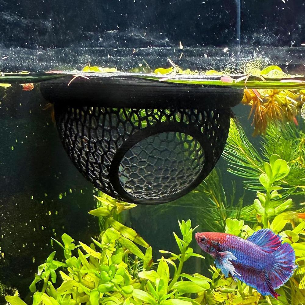 Floating Log Hideout for Betta Fish Tank Decorations Accessories