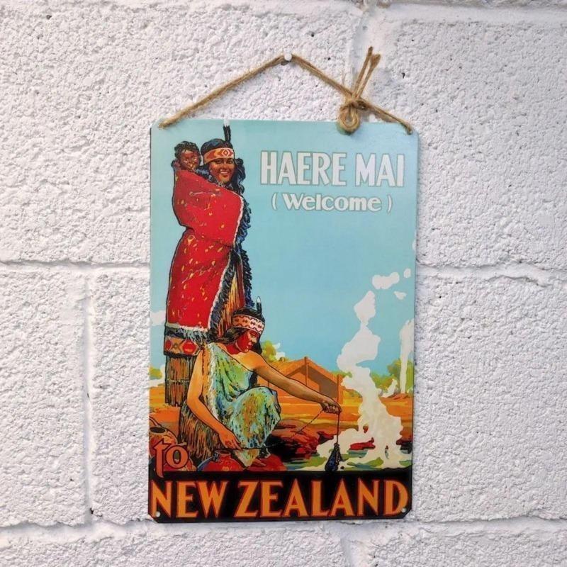 Venice Tourism Metal Poster, Vintage Travel Wall Art