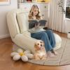 Foldable Ergonomic Sofa Bed for Adults & Pets – 5-Way Adjustable (90 degrees-180 degrees) with 2 Cushions