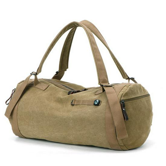 

Trendy Unisex Canvas Gym & Travel Backpack - Large Capacity Sports Bag