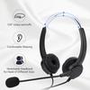 330 graders rotation Callcenter USB-headset Mute USB Callcenter-headset med mikrofon