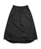 Damiswi Shirred String Balloon Midi Skirt_Black