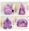 Little Dinosaur & Mermaid Print Children's School Backpack for Kindergarten & Travel