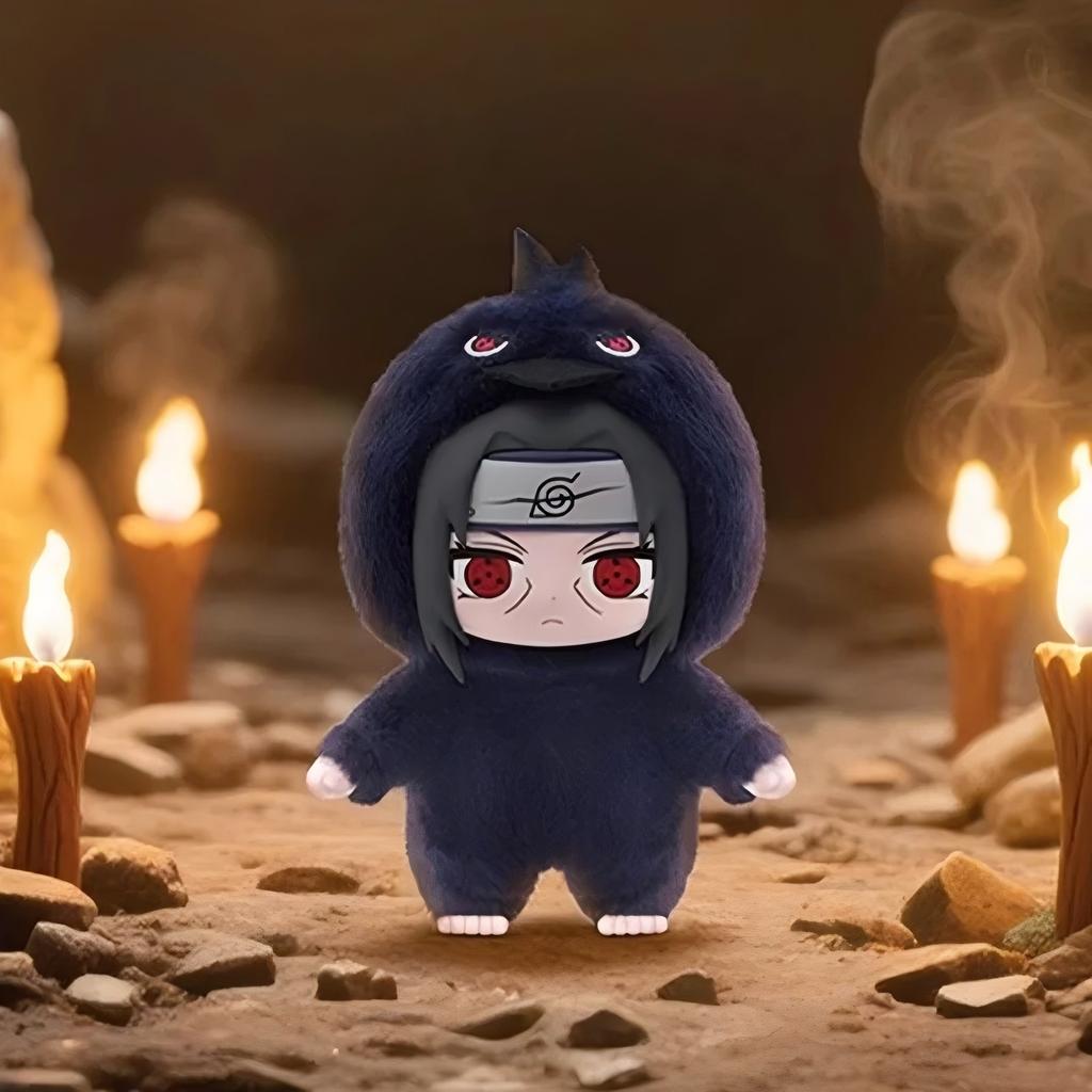 קופסת הפתעה חדשה של EAKI נארוטו שיפודן דמות קטיפה חמודה למסיבה עמידה מתנה לנשים דמות פעולה אספנות מהדורה