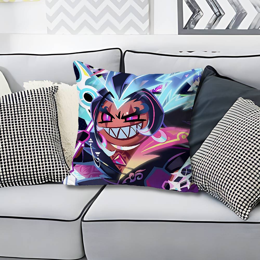 RRun Kingdom Burning Spice CCookie Pillow Cases for Bedroom Living Room Sofa Home Decor Polyester Cushion Cover with Zipper