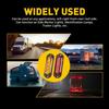 4LED Amber/Red Oval Clearance Side Tail Turn Lamp Truck RV Light Pick-Up Trailer