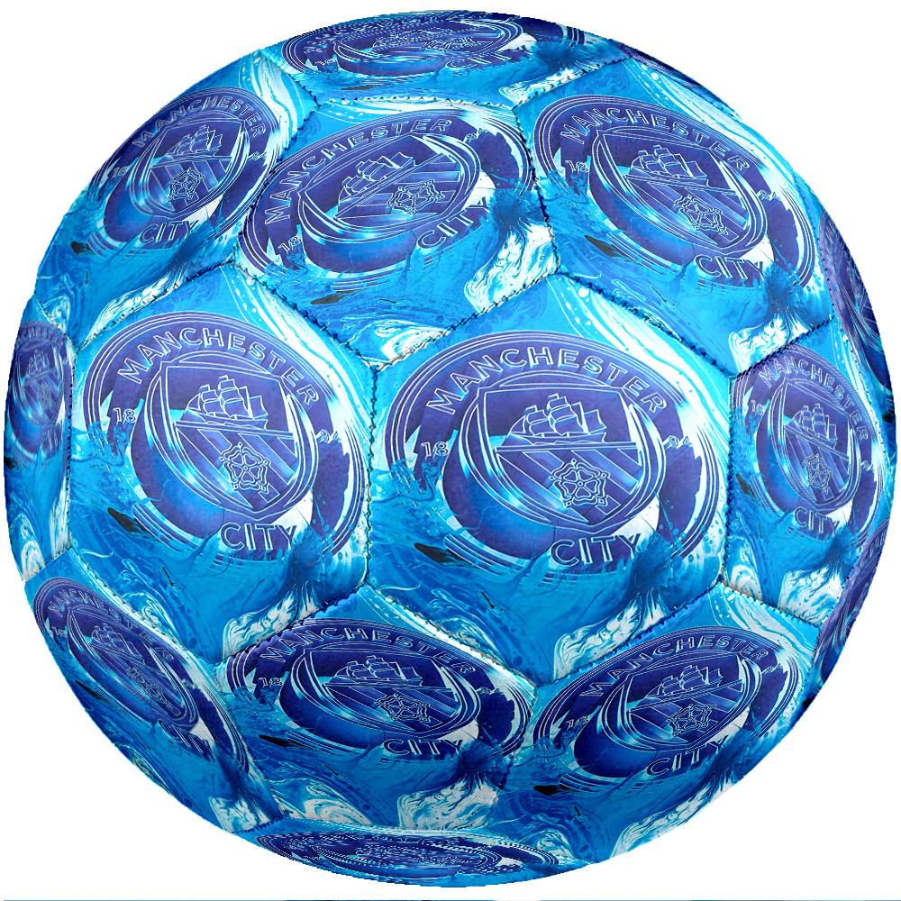 Manchester City Theme Size 5 Match Soccer Ball Professional Outdoor Football Soft Touch Training Ball