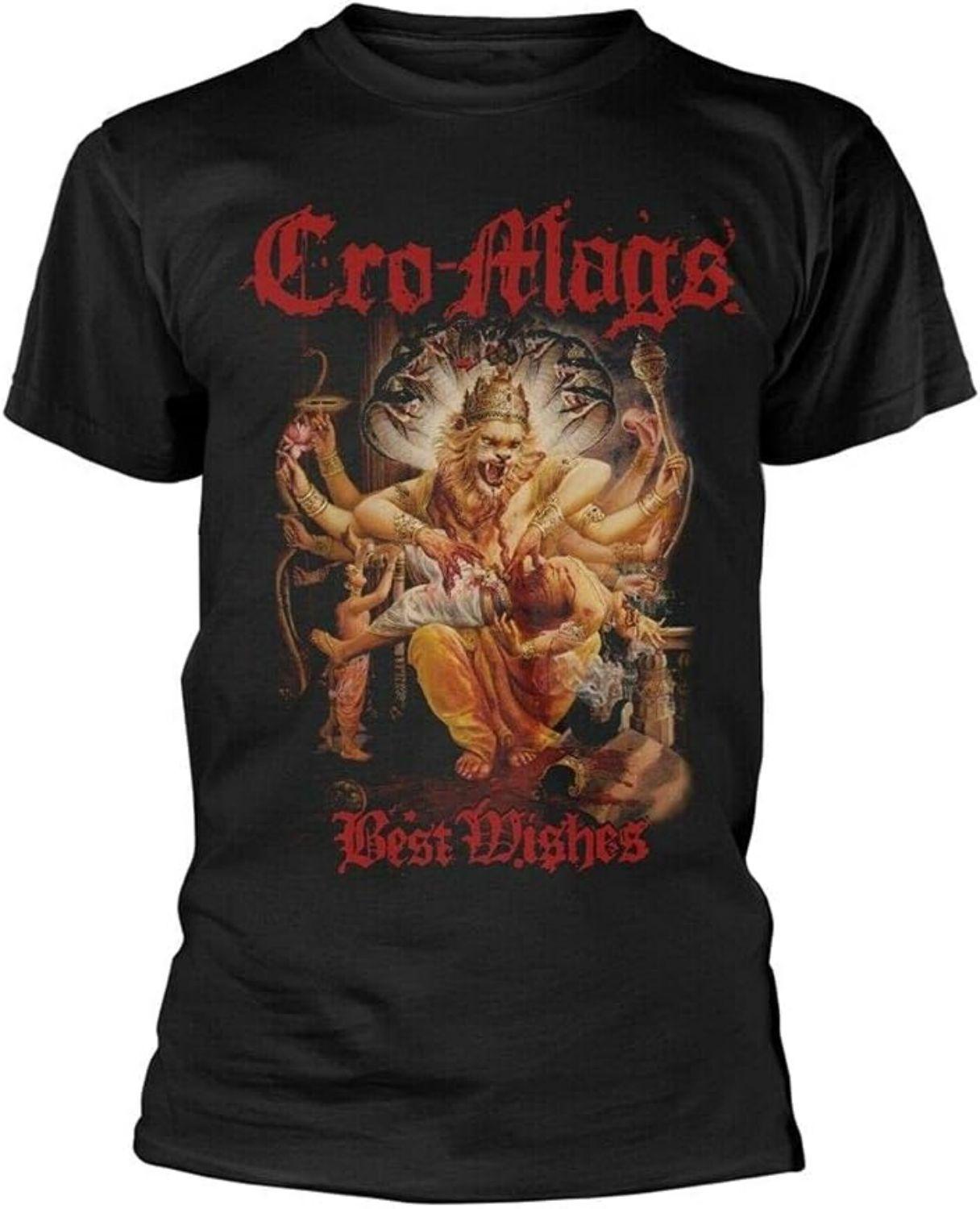 Cro-Mags Best Wishes T shirt XL чёрный