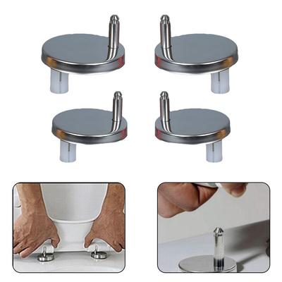 2pcs Toilet Lid Hinge Cover Screw Connector Quick Release