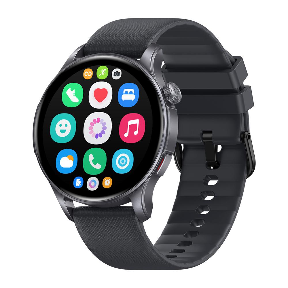 

Zeblaze Btalk 3 GPS Smartwatch - Dual Straps, Bluetooth Calling, Heart Rate, & Blood Oxygen Monitoring темно-серого