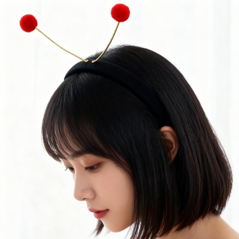 Fascia per Capelli Anime Accessori Cosplay Ape Bestia Cerchio per Capelli Api Styling Capelli per Con Fascia per Capelli Api Animali Carnevali