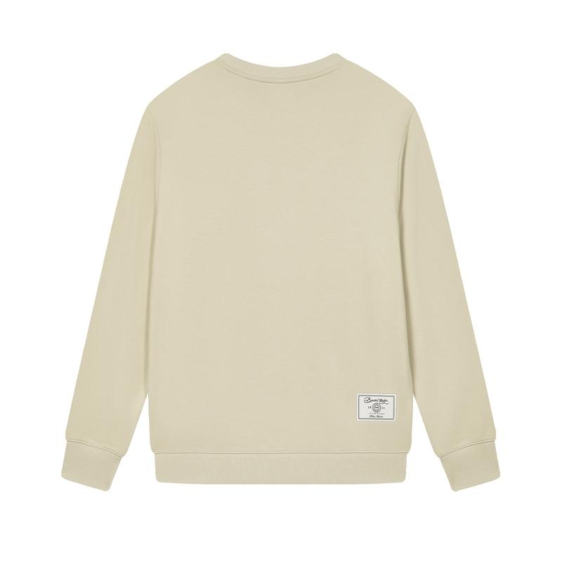 New FILA Sweatshirts Men's Buckwheat Khaki F11U439203FDK