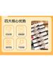 Super Sparkling Rhinestone Heart and Four-Leaf Clover Hair Tie Simple and Elegant Hair Elastic Hairband for Women