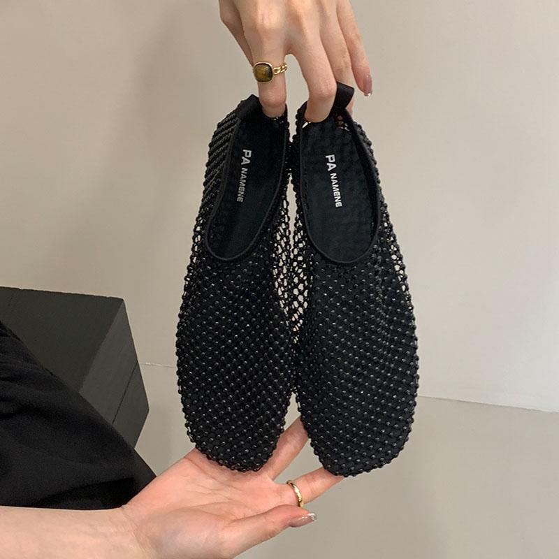 

Мода Новая Мода Блеск Женские Балетки Слипоны Повседневная Женская Мягкая Обувь Неглубокие Женские Балетки С Обувью 35 чёрный