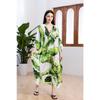 New Beach Smock, Printed Dress, Long Gown, Vacation Beach Dress