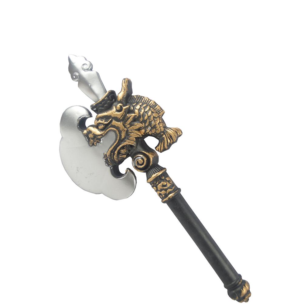 Plastic Simulation Axe Halloween Props Fake Ax Party Decoration Performance Accessories