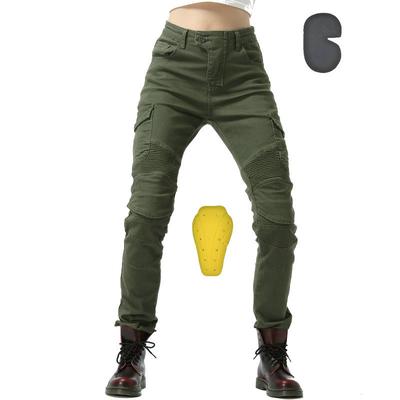+ Femeie Cavaler+ Îmbrăcăminte de lucru cu genți multiple Pantaloni de motocicletă+ Blugi pentru motociclete+ Pantaloni de curse pentru motociclete