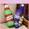 Realistic Long Beer Bottle Plush Toy With Soft Fur For Cozy Bedroom Decor And Gifts