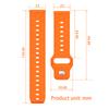 22mm Rubber Strap for Amazfit BALANCE 2 Silicone Bracelet Correa for Amazfit Bip 6/GTR 4 2 3pro/Stratos 3 2 2S Sports Wrist Band
