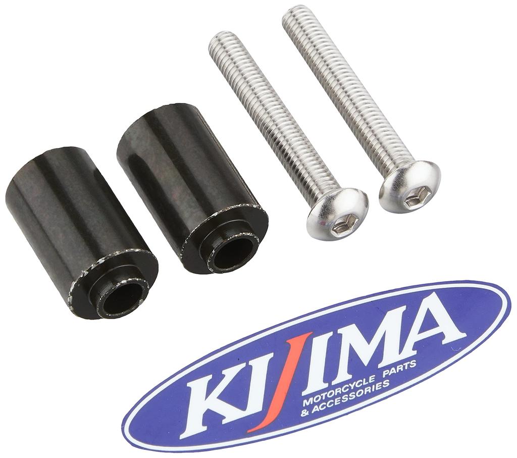 Kijima Motorcycle Parts: Handlebar Mounting Bar, Steel, 22.2mm Diameter, Black, for Super Cub C125 ('18-), Part Number 204-0696