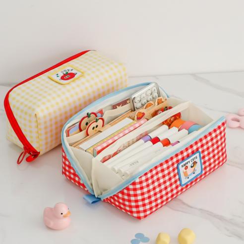 All-in-One Storage Fabric Pencil Case