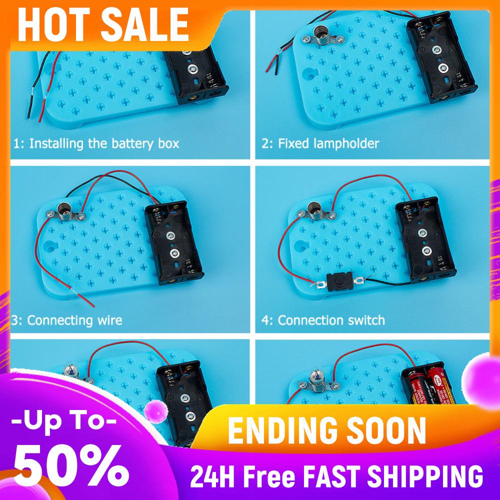 

Physical Science Experiments DIY Circuit Kit Excellent ABS and Electronic Components Children Educational Manual Toys China Mainland