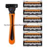 Han Chi 6-Layer Manual Razor Blade - Old-Fashioned Shaver