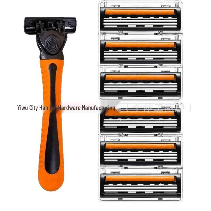 Han Chi 6-Layer Manual Razor Blade - Old-Fashioned Shaver