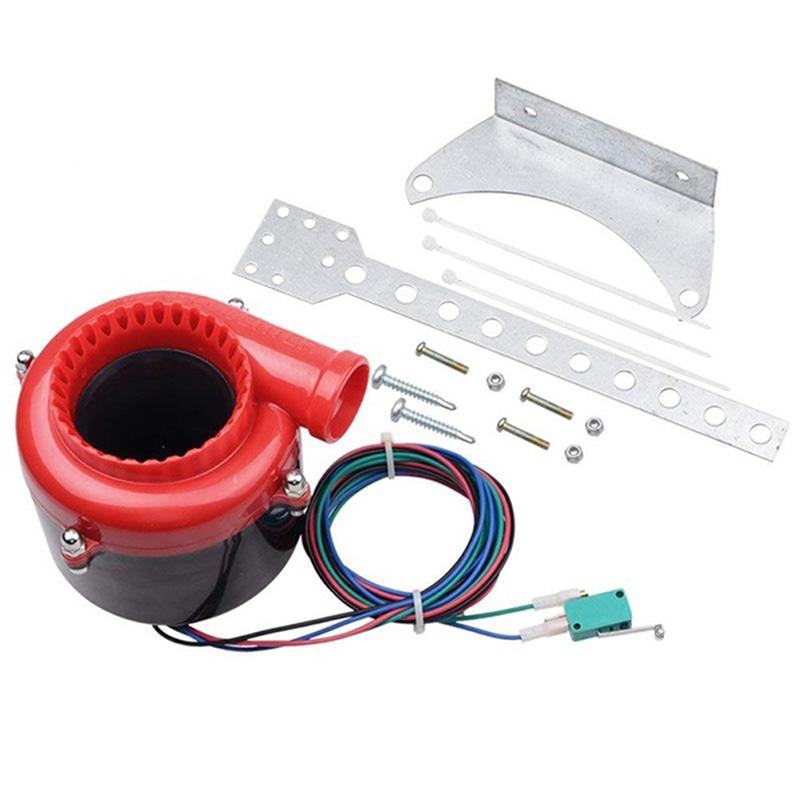 1Set Auto Scarico Elettronico Turbo Blow Off Hooter Valvola Simulatore Suono Analogico Bov