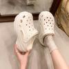 Chunky Plateau Clogs Sandalen Damen Sommer Weiche Dicke Unterseite Strand Garten Schuhe Frau Slide Rutschfeste Eva Keil Hausschuhe