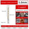 Hexagonal Handle Twist Drill Bit with M35 High Speed Steel Corrosion Resistant