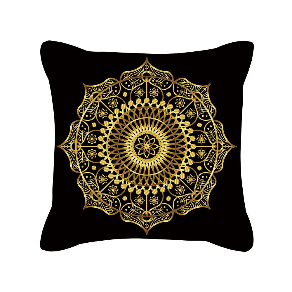 New Product Pillow Ins Nordic Style Geometric Pattern Plush Pillow Cover Sofa Cushion Cover