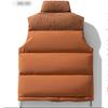 Autumn and Winter Down Cotton Waistcoat Men's Thick Vest Jacket Loose Bread Waistcoat Waistcoat
