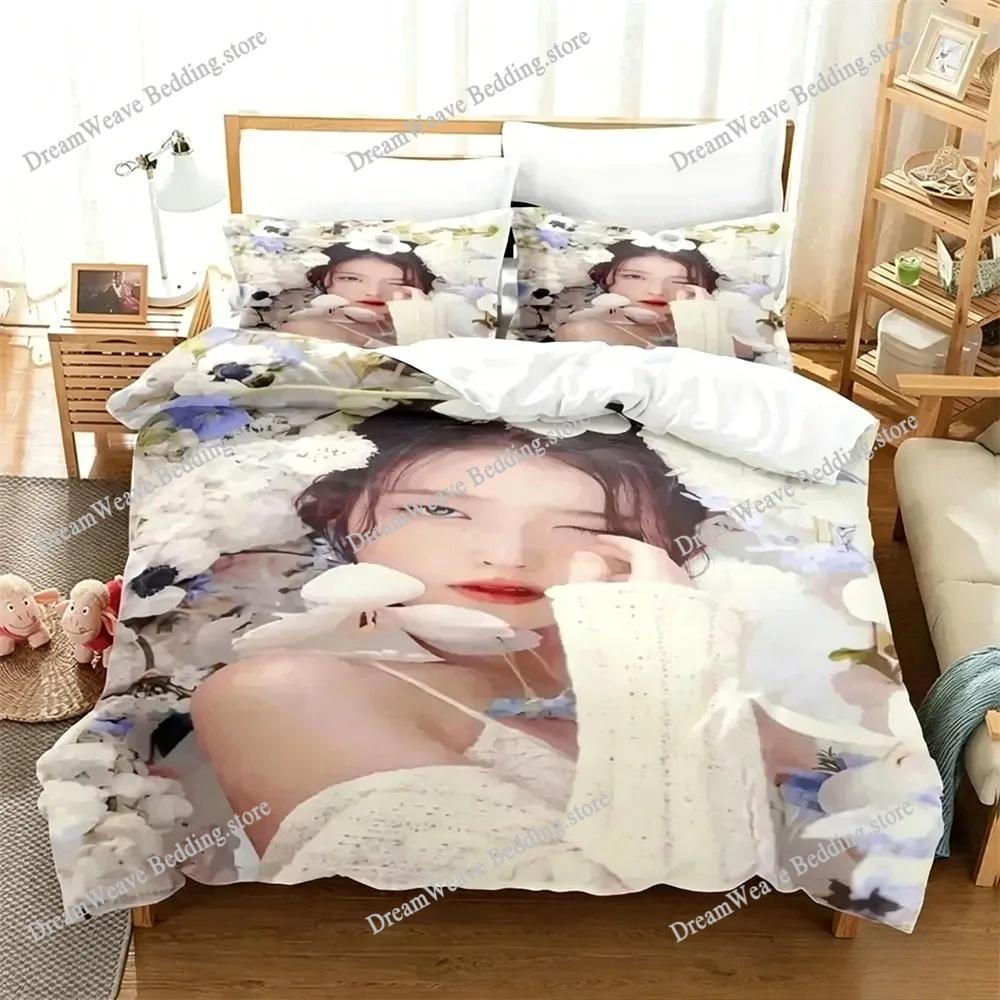 3D Print Singer IU I Ji Eun Bedding Set Duvet Cover king Queen Size Boys Adult Bedding963