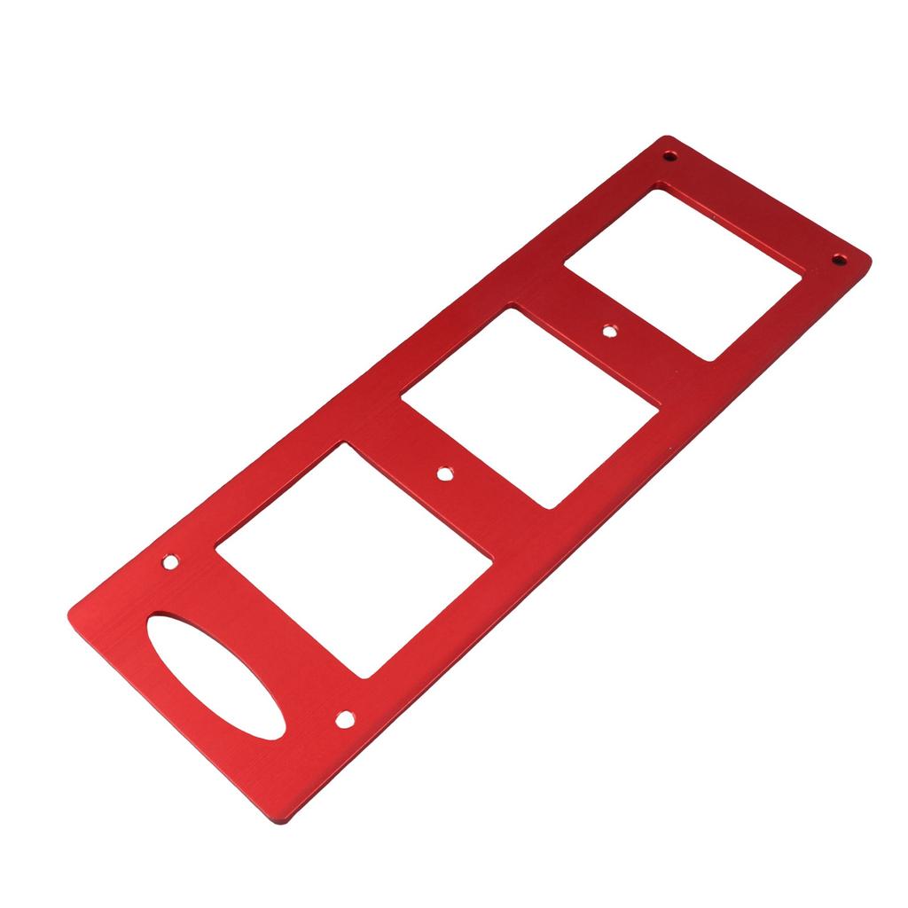 86 Typ Drahtkasten Vorlage Aluminiumlegierung Multifunktionale Steckdosendose Lochschneider Werkzeug 70 X 60mm